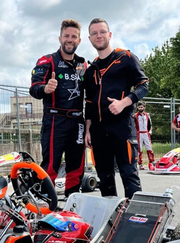 Portrait des fondateurs NOZEXIA, Julien Guéant et Vincent Lande.